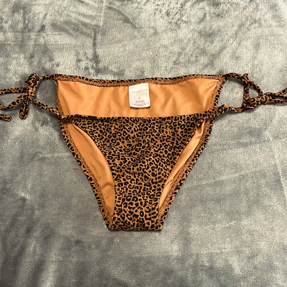 Small Cheetah Print Swim Bottoms